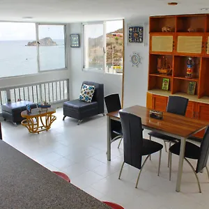 Santa Marta Arena - Oceanfront Apartamento